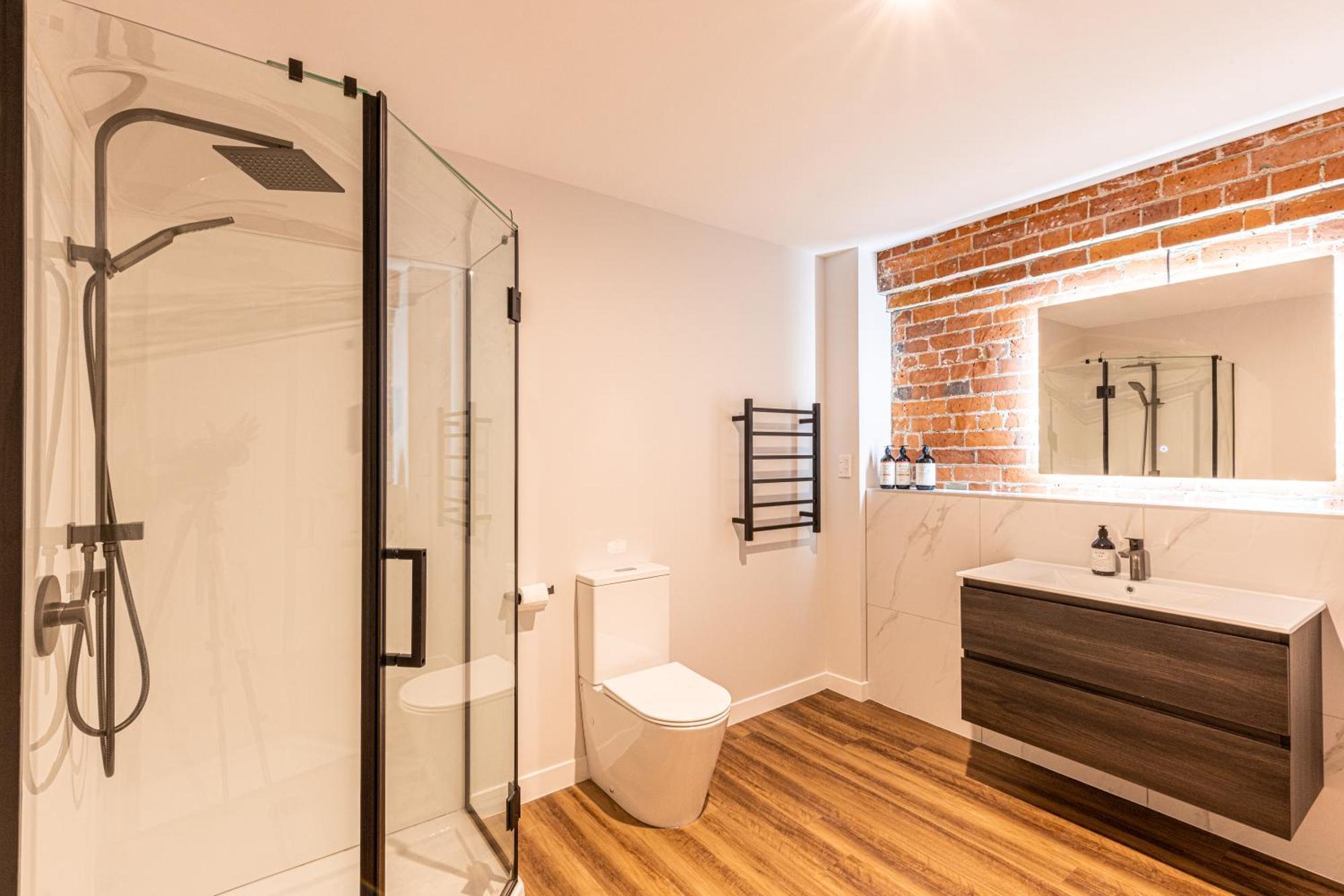Johnston Apartments - Award-Winning Building, Your Unforgettable Stay Whanganui Bagian luar foto