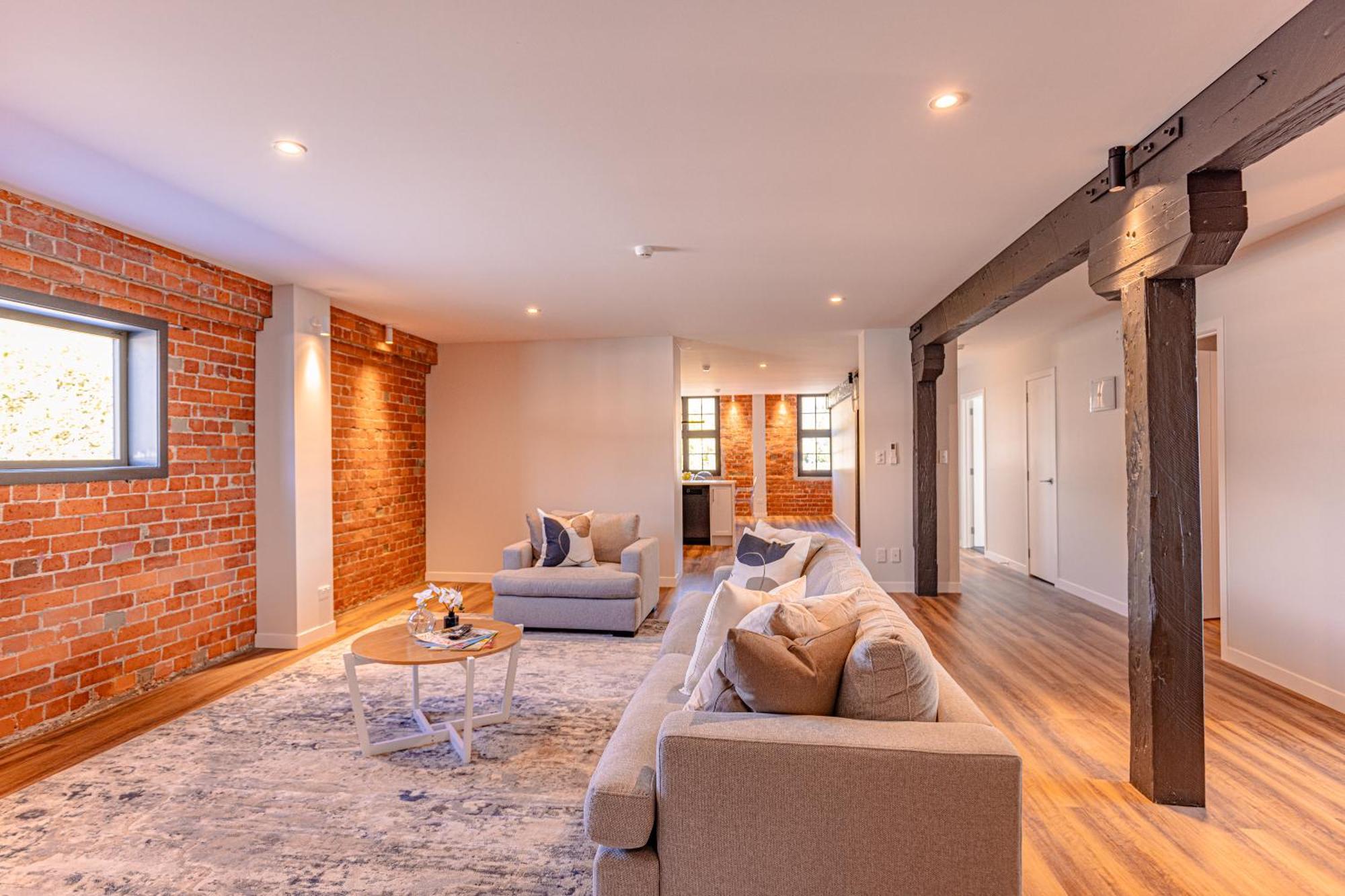 Johnston Apartments - Award-Winning Building, Your Unforgettable Stay Whanganui Bagian luar foto