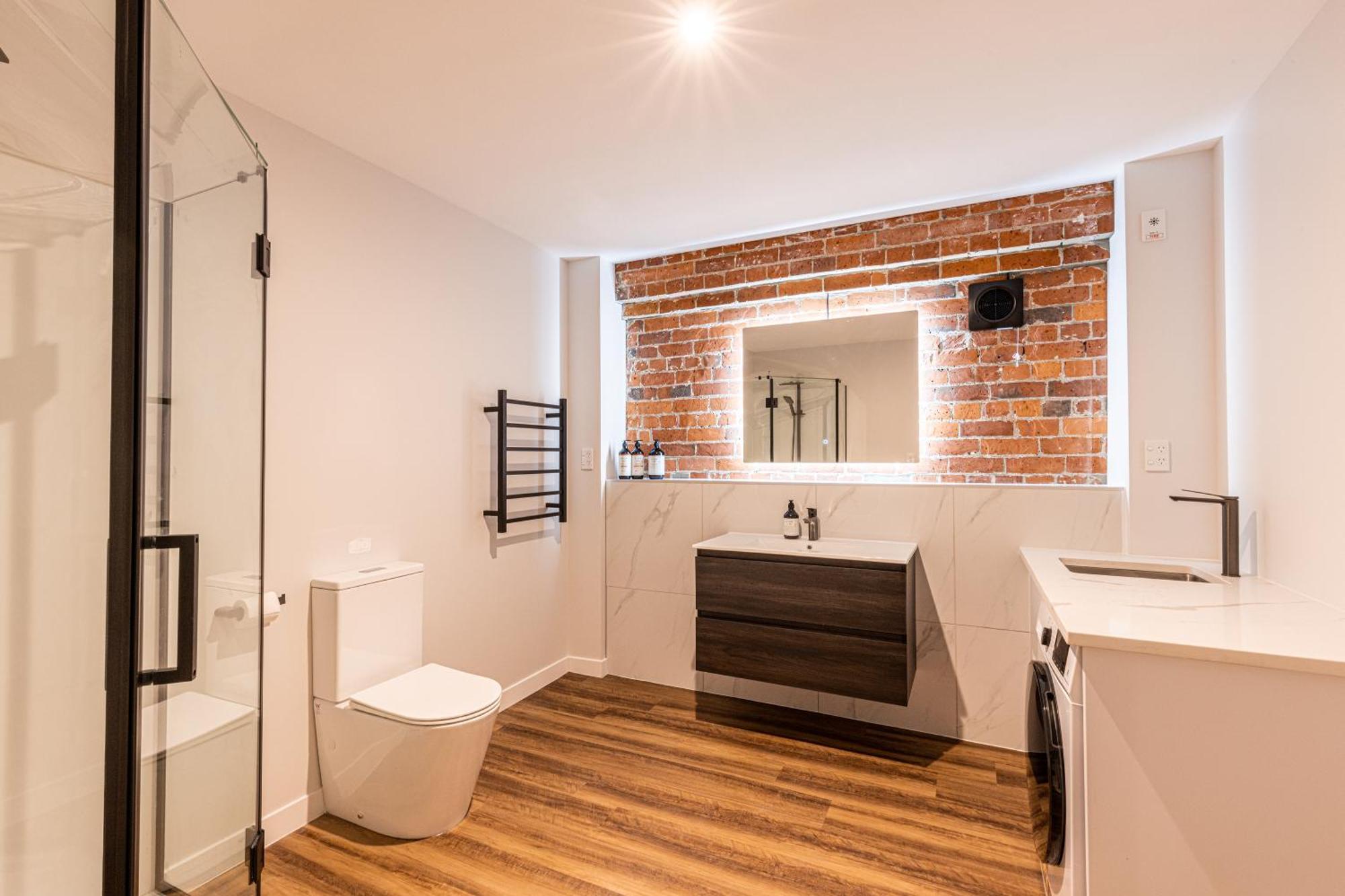 Johnston Apartments - Award-Winning Building, Your Unforgettable Stay Whanganui Bagian luar foto