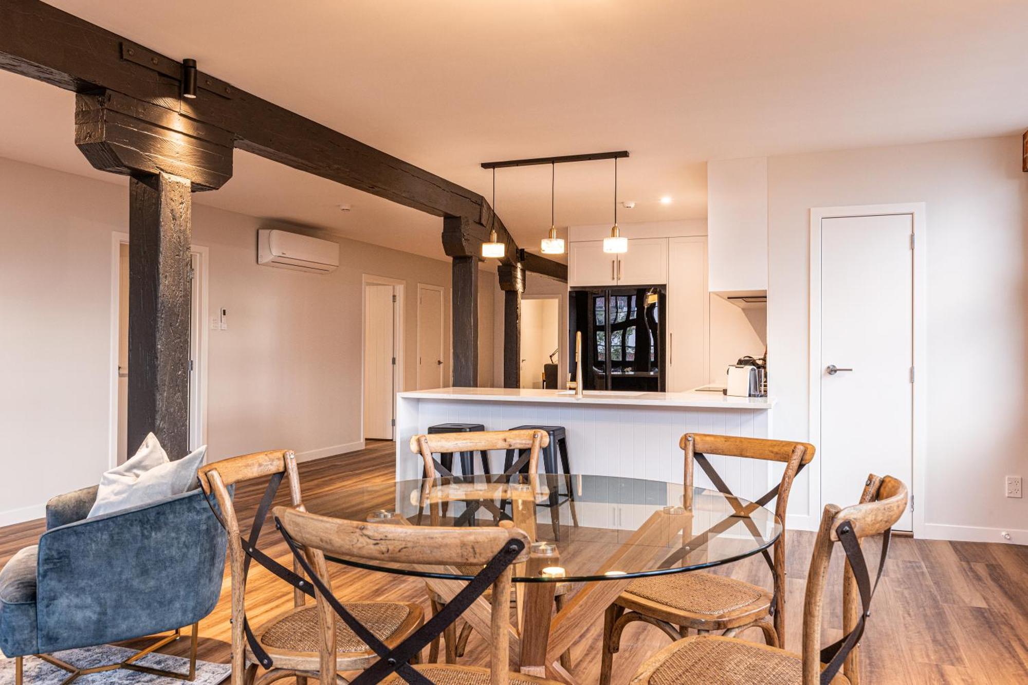 Johnston Apartments - Award-Winning Building, Your Unforgettable Stay Whanganui Bagian luar foto